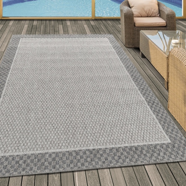 Osun Outdoor/Indoor Designer Cream Rug